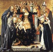 Lorenzo di Alessandro da Sanseverino, The Mystic Marriage of Saint Catherine of Siena
